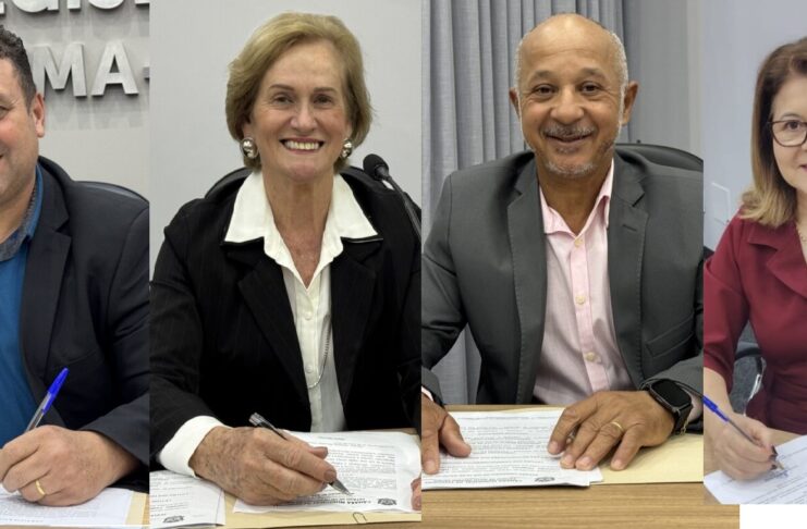 Bira, Denir, Gerson e Ivonete solicitam aquisição de Van para transporte de pacientes do município